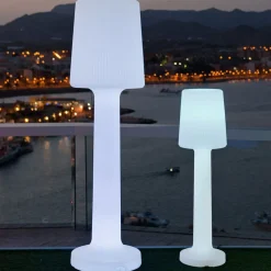 Newgarden Carmen gulvlampe med oppladbart batteri, høyde 165 cm