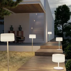 Newgarden Chloe Plant gulvlampe i tre