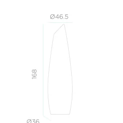 Newgarden Fredo LED-gulvlampe, kabel, 170 cm