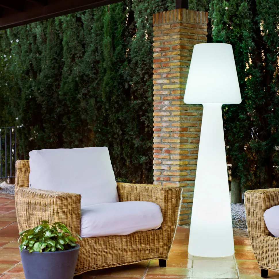 Newgarden Lola LED-gulvlampe, batteri høyde 165 cm