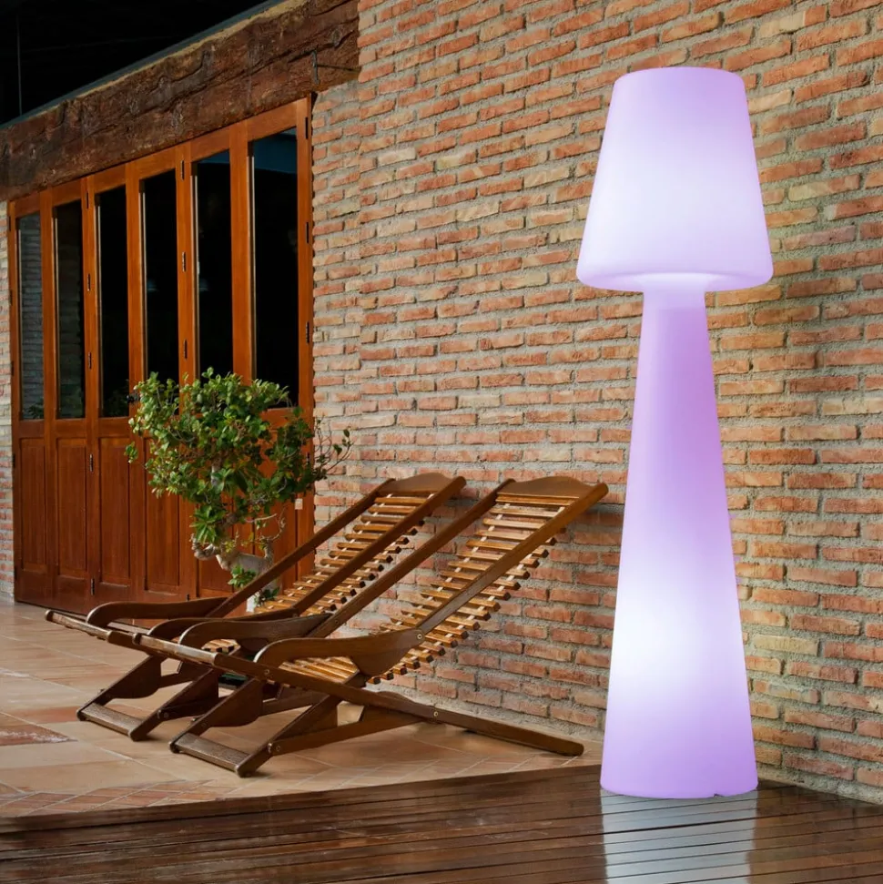 Newgarden Lola LED-gulvlampe, batteri høyde 165 cm