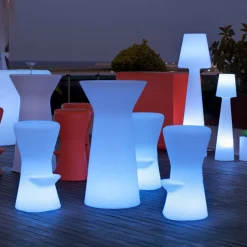 Newgarden Lola LED-gulvlampe, batteri høyde 165 cm