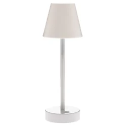 Newgarden Lola Slim LED bordlampe batteri, hvit