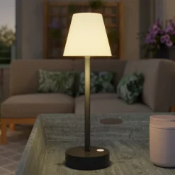 Newgarden Lola Slim LED-bordlampe batteri, antr