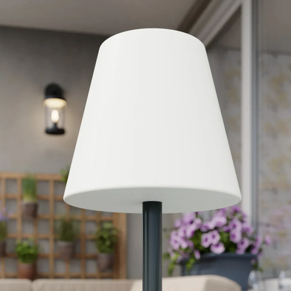 Newgarden Lola Slim LED-bordlampe batteri, antr