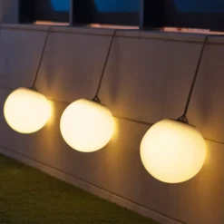 Newgarden Norai LED-dekorasjonsbelysning med oppladbart batteri, grå