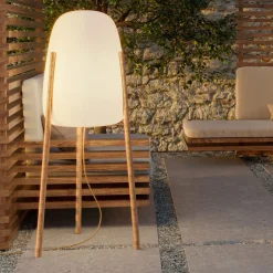 Newgarden Rocket 145 gulvlampe sol + batteri