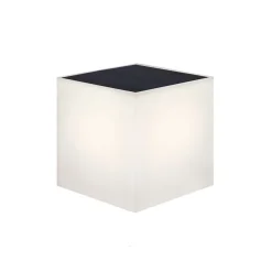 Newgarden Wally LED-solcellevegglampe, 18x18 cm