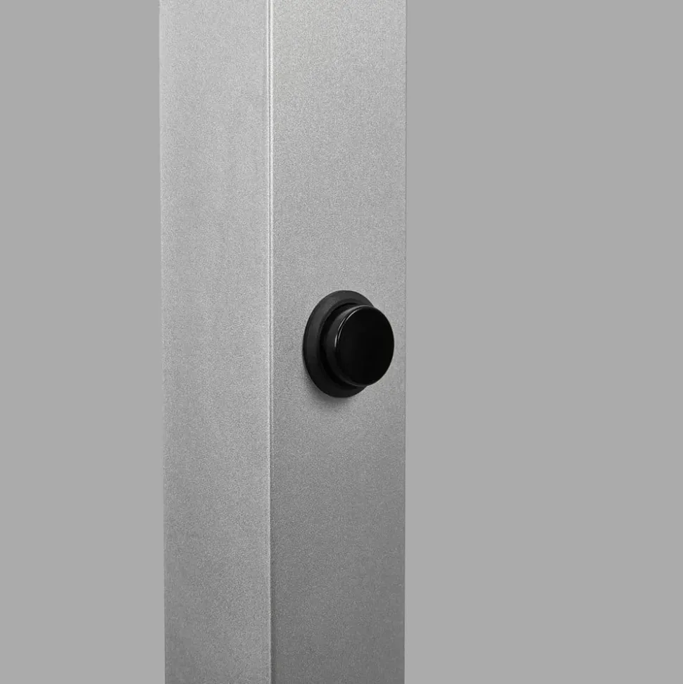 Nora LED kontorgulvlampe, bevegelsessensor, 50 W