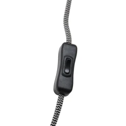 Nové bordlampe, justerbar, svart