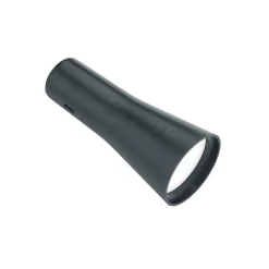 Oppladbar LED-bordlampe Maxi, svart, metall, dimbar, 36 cm