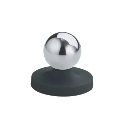 Oppladbar LED-bordlampe Maxi, svart, metall, dimbar, 36 cm