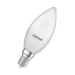 OSRAM LED Classic Star, stearinlys, matt, E14, 7,5 W, 2700 K