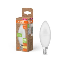 OSRAM LED Classic Star, stearinlys, matt, E14, 7,5 W, 2700 K