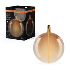 OSRAM LED Vintage Big Globe E27 4,8W 818 Filament brun dimbar