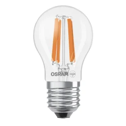 OSRAM LED-filamentpære dråpe E27 1,2W glødetråd 4000K 255lm