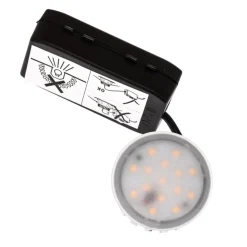 3-pakk LED innfelt lampe Coin Slim, hvit, IP23