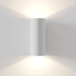 Parma vegglampe av gips, 8x20 cm