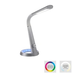 Paul Neuhaus Bill LED-skrivebordslampe, sølv