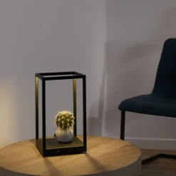 Paul Neuhaus Contura LED-bordlampe i svart