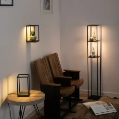 Paul Neuhaus Contura LED-bordlampe i svart