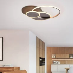 Paul Neuhaus LED-taklampe Palma, tre, CCT, 65 cm, dimbar