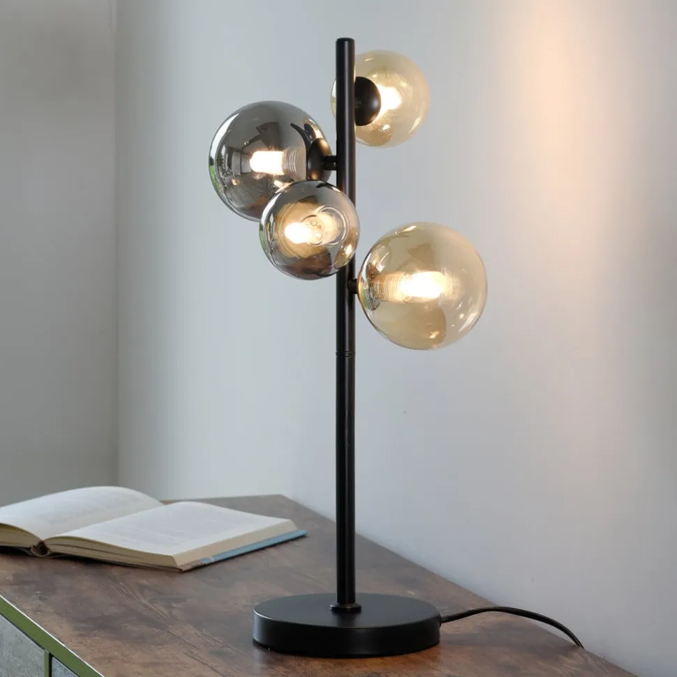 Paul Neuhaus Popsicle bordlampe, glass, 48 cm høy, G9