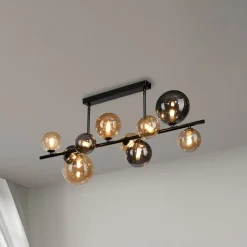 Paul Neuhaus Popsicle taklampe, glass, 85 cm lang, G9