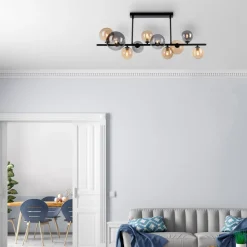 Paul Neuhaus Popsicle taklampe, glass, 85 cm lang, G9