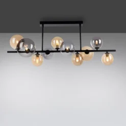 Paul Neuhaus Popsicle taklampe, glass, 85 cm lang, G9