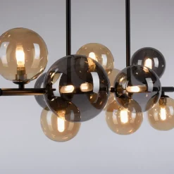 Paul Neuhaus Popsicle taklampe, glass, 85 cm lang, G9