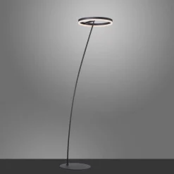 Paul Neuhaus Titus LED-gulvlampe antrasitt dimmer