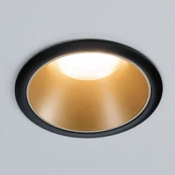 Paulmann Cole Spotlight GU10 svart/gull
