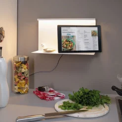 Paulmann Jarina LED-vegglampe med hylle