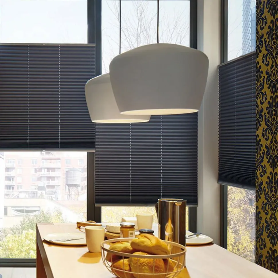 Paulmann lampeskjerm Pom, hvit, Ø 35 cm, metall