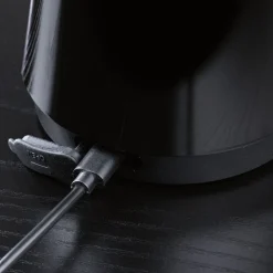 Paulmann LED-bordlampe Onzo, svart, plast, IP44