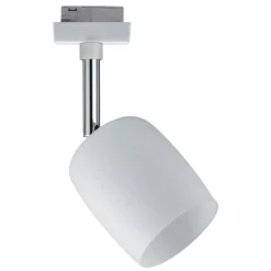 Paulmann URail Blossom spot hvit, satinert glass