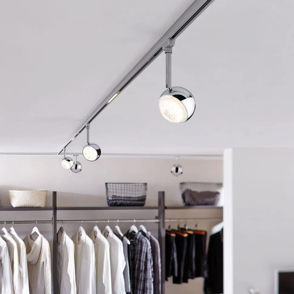 Paulmann URail Capsule II LED-spot, krom matt