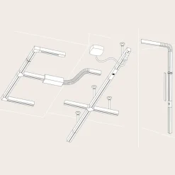Paulmann URail kapp 2er-sett hvit