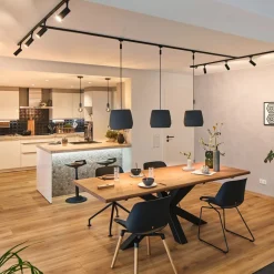 Paulmann URail LED-spot Tubo svart 3 000 K