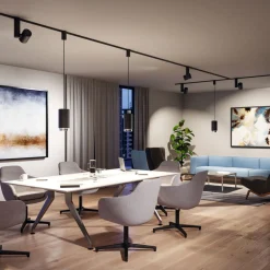 Paulmann Zeuz URail Spot 3000K 39° svart matt