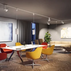 Paulmann Zeuz URail Spot 3000K 39° hvit matt