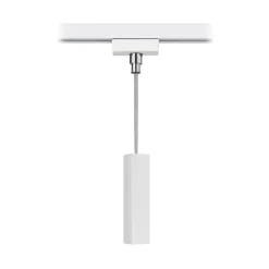 Pendeladapter for DUOline strømskinne, matt hvit