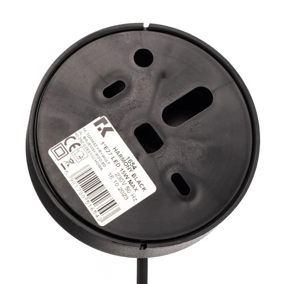 Pendellampe Trio, juteskjerm, petrol/naturbrun/oransje Ø 50cm