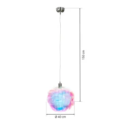 Pendellampen Clover i alle regnbuens farger