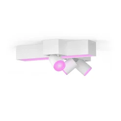 Philips Hue Centris Cross LED-spotlight, hvit, 3 lyskilder RGB CCT