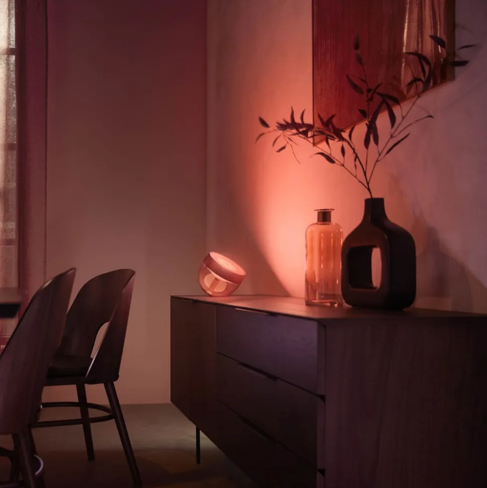 Philips Hue Iris WACA LED-bordlampe, kobber