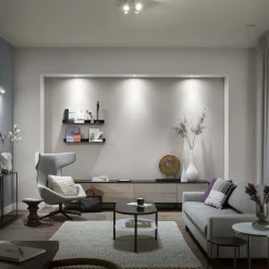 Philips Hue LED-downlight Argenta, hvit, 4 lyskilder RGB CCT