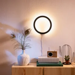 Philips Hue Sana LED-vegglampe, RGBW, svart