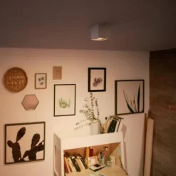 Philips myLiving LED-spot Box 1 lyskilde hvit